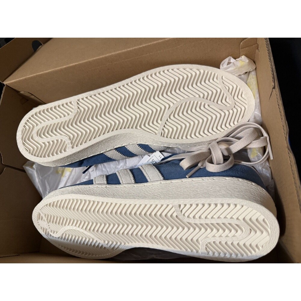 adidas Jabbar Lo KI6562 Dusky Petrol Alumina Cloud White Low Top Sneakers 11.5 - Picture 4 of 8